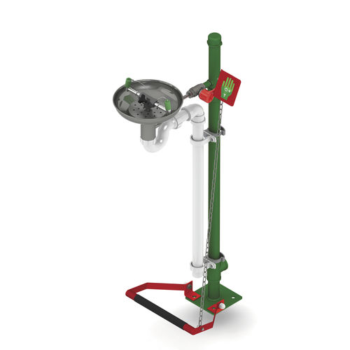 Напольный фонтанчик для промывки глаз - STD-85G/P - Hughes Safety Showers - для опасных сред / для интерьера