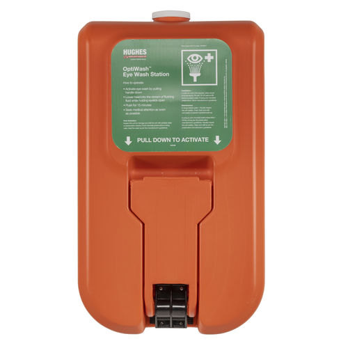 Настенный фонтанчик для промывки глаз - OPTIWASH® - Hughes Safety Showers - для опасных сред / для интерьера / для открытого пространства