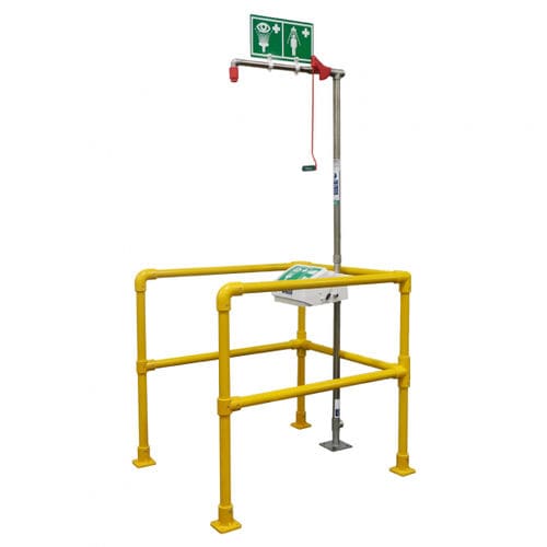 Барьер доступа - Hughes Safety Showers - для обеспечения безопасности / фиксированный / из пластика