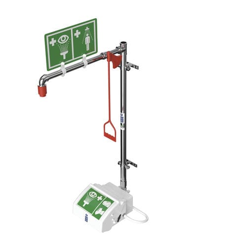 Настенный аварийный душ - STD-33G/45G - Hughes Safety Showers - фонтан для промывки глаз/лица / без подогрева / для опасных сред