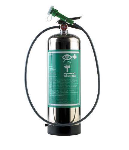 Переносной фонтанчик для промывки глаз - STD-28G - Hughes Safety Showers - автономный / без подогрева / для опасных сред