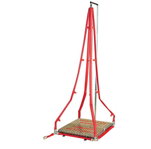 Переносной аварийный душ - PORTAflex 300/16E - Hughes Safety Showers - с несколькими насадками / для интерьера / дезактивации