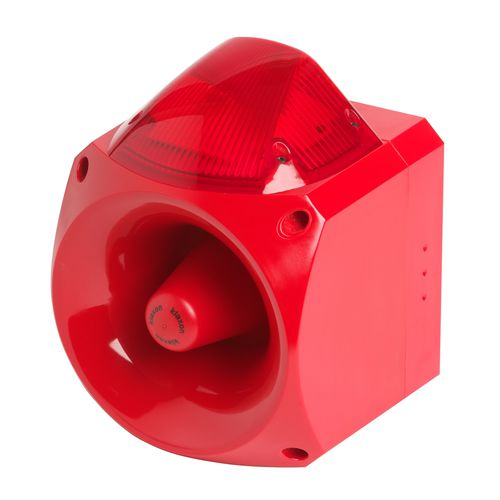 Передатчик аварийного звукового сигнала со светодиодным индикатором - Alarms - Hughes Safety Showers - с сигнальным огнем