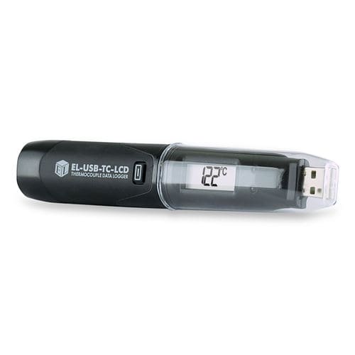 Регистратор данных для измерения температуры - EL-USB-ULT-LCD+ - Lascar Electronics - USB / для термопары / для контроля