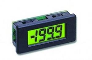 Вольтметр LCD - DPM 1AS-BL - Lascar Electronics - стационарный / DC / сверхминиатюрный