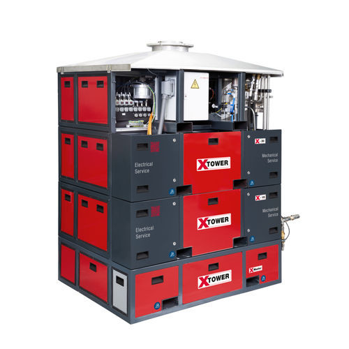 Компрессорная установка для газов - X-TOWER - Maximator GmbH - поршневая / стационарная / с автовентиляцией
