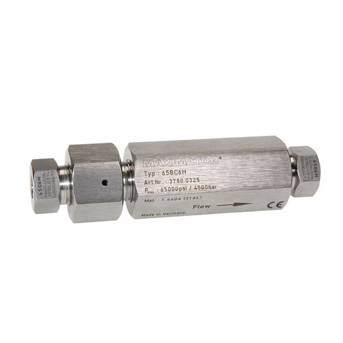 Предохранительный клапан с вентилем - 65BC series  - Maximator GmbH - шариковый / для газа / резьбовой