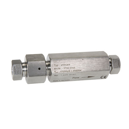 Шариковый предохранительный клапан - 65OC series  - Maximator GmbH - для газа / резьбовой / из нержавеющей стали