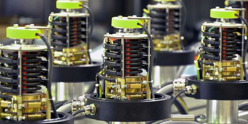 Промышленный вращающийся коллектор - Cavotec - для подъемного крана / из золота / из нержавеющей стали