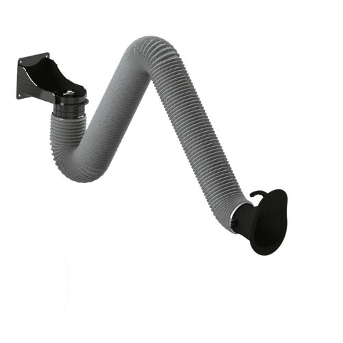 Фиксированный всасывающий рукав - AKROBAT PRO - Bomaksan Industrial Air Filtration Systems - гибкий / для пыли / для всасывания