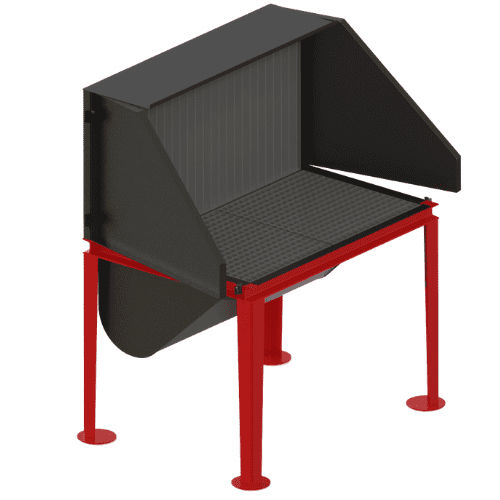 Стол с вытяжкой для шлифовки - BTM - Bomaksan Industrial Air Filtration Systems - для сварки