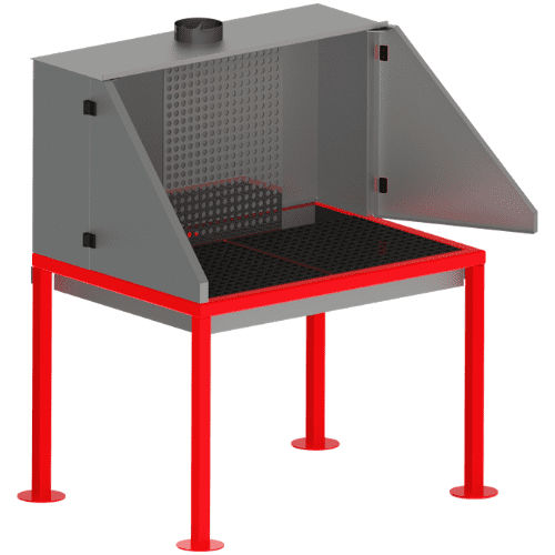 Стол с вытяжкой для сварки - BKM - Bomaksan Industrial Air Filtration Systems