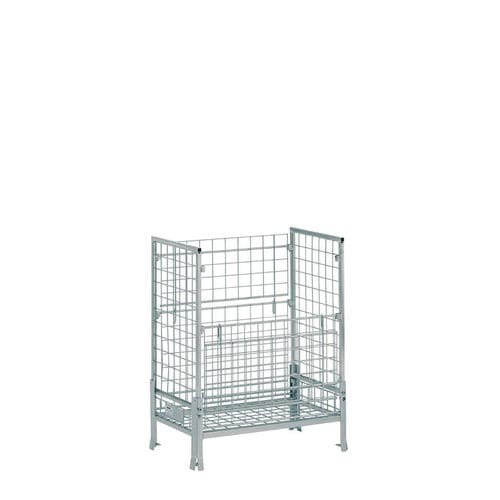 Ящичный поддон из металла - PC series - Wanzl Metallwarenfabrik GmbH - для хранения / складной
