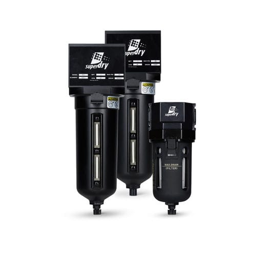 Фильтр сушителя с ускорителем сушки - FD series - Super-Dry Systems - для сжатого воздуха / с картриджем / компактный
