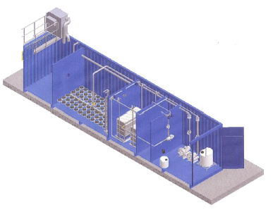 Мембранный биореактор - CTN series - B&P Water Technologies srl - для очистки сточных вод / для процесса / для металлов