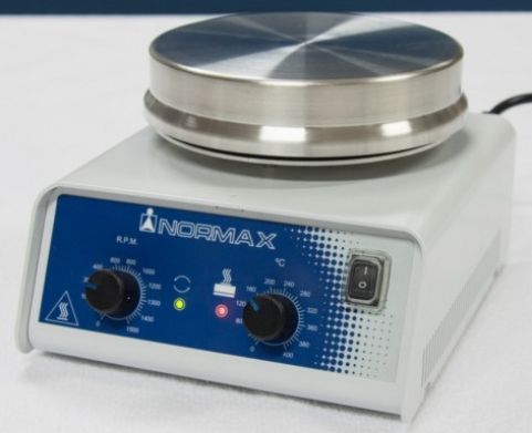 Магнитный лабораторный cмеситель - NX1200 - Normax - Fábrica de Vidro Científico - аналоговый / с плитой для нагрева