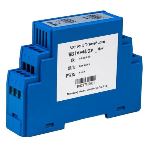 Преобразователь сигнала - WBT1C1CU05 - Mianyang Weibo Electronic Co., Ltd - для измерений / на DIN-рейке / изолированный