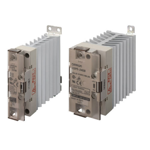Статическое реле AC - G3PE series  - OMRON - компактное / тонкое / монофазовое