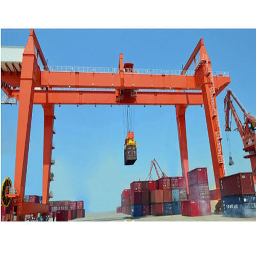 Козловой кран на рейке - Henan Weihua Heavy Machinery Co., Ltd - для контейнера