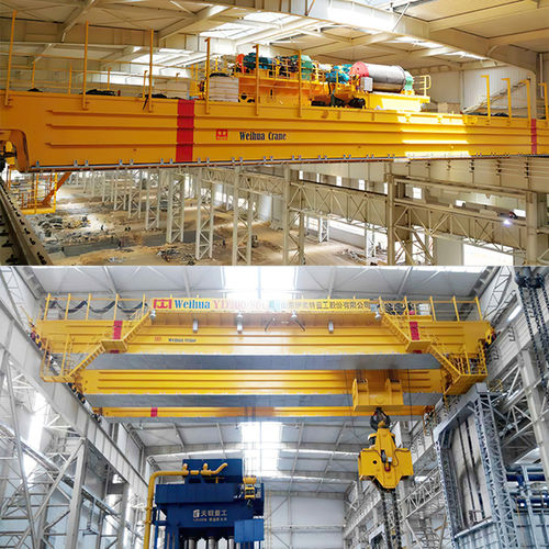 Однобалочный мостовой кран - Henan Weihua Heavy Machinery Co., Ltd - двухбалочный / по индивидуальному заказу / для подъема расплавленного металла