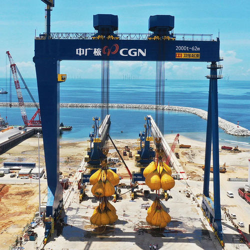 Козловой кран на рейке - Henan Weihua Heavy Machinery Co., Ltd - для высоких нагрузок