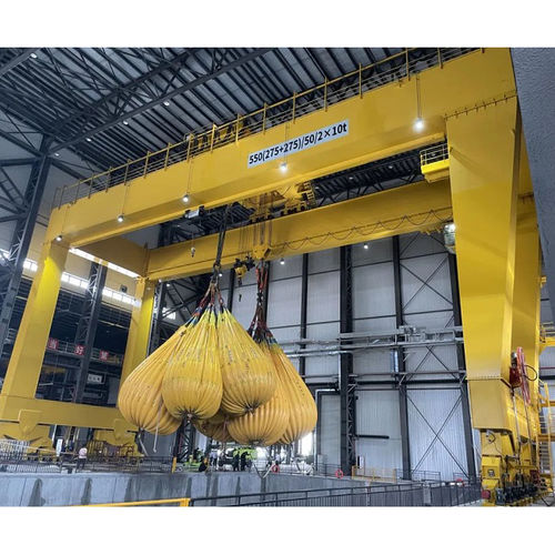 Козловой кран на рейке - Henan Weihua Heavy Machinery Co., Ltd - двухбалочный / для высоких нагрузок