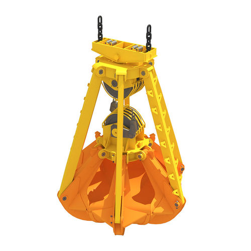 Электрогидравлический грейфер - Henan Weihua Heavy Machinery Co., Ltd - с 6 зубьями