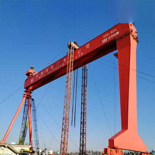 Мобильный козловой кран - Henan Weihua Heavy Machinery Co., Ltd - для судостроения / для высоких нагрузок / однобалочный