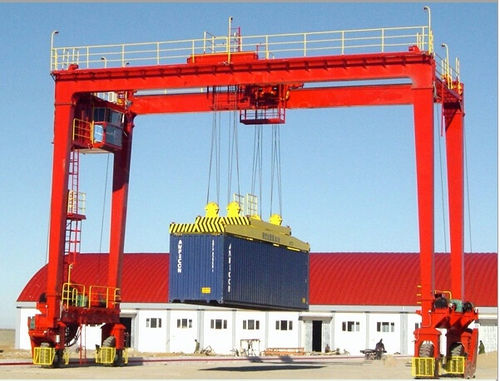 Козловой кран на рейке - Henan Weihua Heavy Machinery Co., Ltd - для контейнера / гидравлический