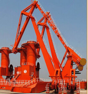 Мобильный башенный кран - Henan Weihua Heavy Machinery Co., Ltd - судостроительной верфи / портовый / для загрузки