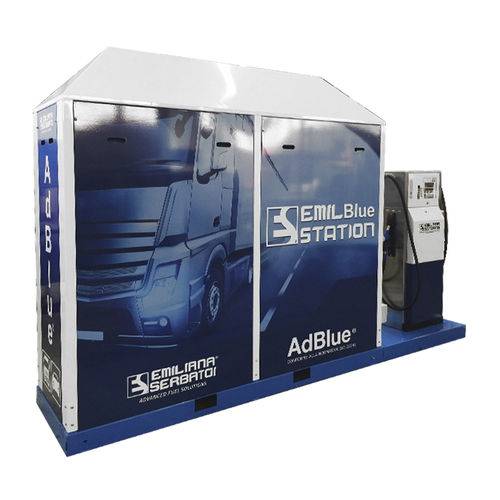 Заправочная станция AdBlue - EMILBLUE STATION - Emiliana Serbatoi - фиксированная / из оцинкованной стали