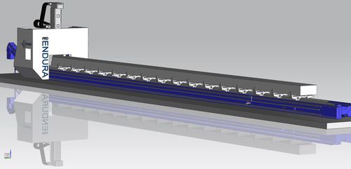 Фрезерный станок с ЧПУ 5 осей - ENDURA® PRO LINEAR - FOOKE GmbH - вертикальный / для алюминия / с подвижной стойкой