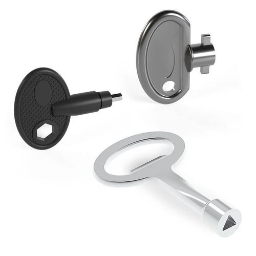 Затвор ключом - SR5501 - Essentra Components - из цинка / из сплава цинка / хромированный