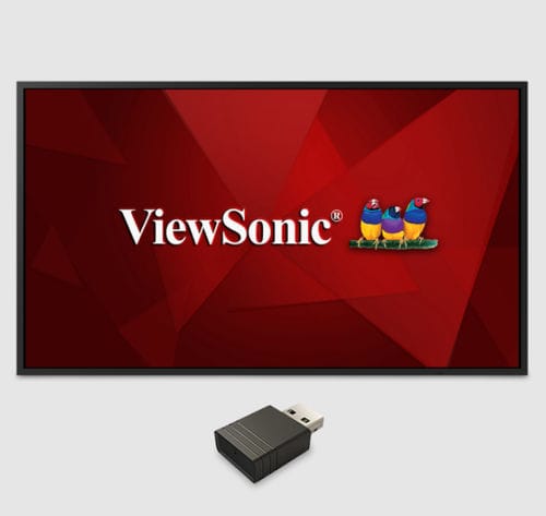 Табло LCD - CDE5520-W1 - ViewSonic - 3840x2160 / Full HD / 55"