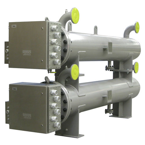 Резистор высокой мощности - Sinus-Jevi Electric Heating B.V. - напольный / для торможения / с охлаждением водой