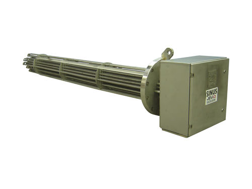 Погружной нагреватель с фланцем - D-8800 - Sinus-Jevi Electric Heating B.V.