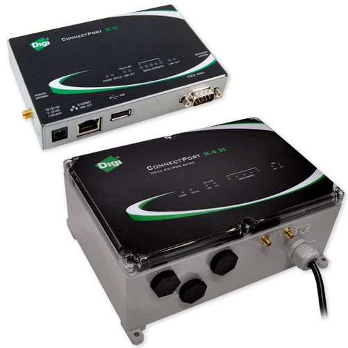 Мосток связи - ConnectPort® X4 Family - Digi International - WAN / Ethernet / секционный