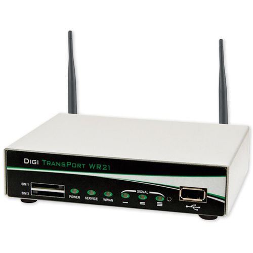 Секционный маршрутизатор - TransPort® WR21 - Digi International - 4G / 3G / настенный