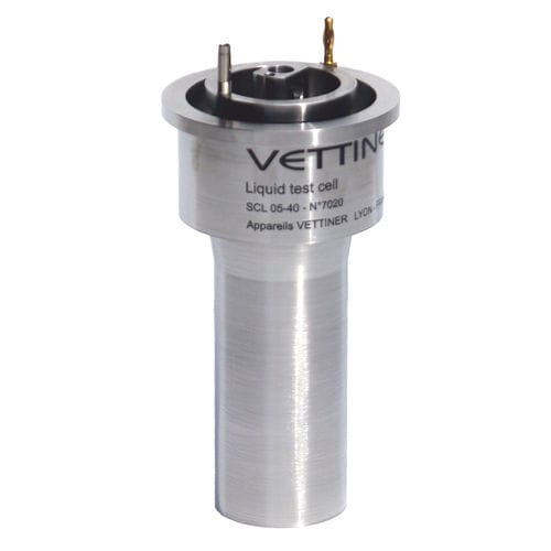 Испытательная камера для диэлектрической жидкости - SCL IEC 247 F1 P - Vettiner - для удельного объемного сопротивления / для электрического оборудования / для контроля качества