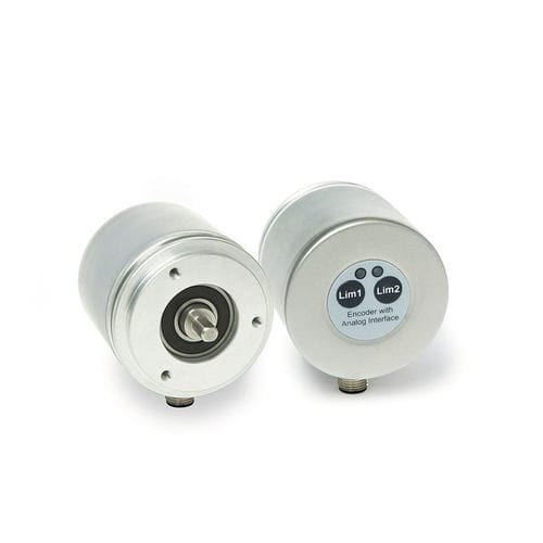 Абсолютный датчик угла поворота - AV58M - SIKO GmbH - магнитный / со сплошным валом / многооборотный
