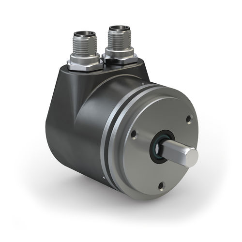 Абсолютный датчик угла поворота - WV58MR - SIKO GmbH - магнитный / со сплошным валом / CANopen Safety