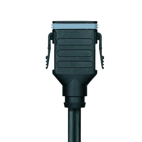 Соединитель автоматический - MA-ET06-12S-1-MA-ET04-12P/S370 - ESCHA Bauelemente - для передачи данных / литой / прямой