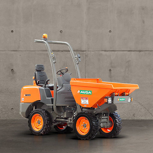 Компактный опрокидыватель - D100AHA Compact - AUSA - колесный / дизельный / с фронтальной загрузкой