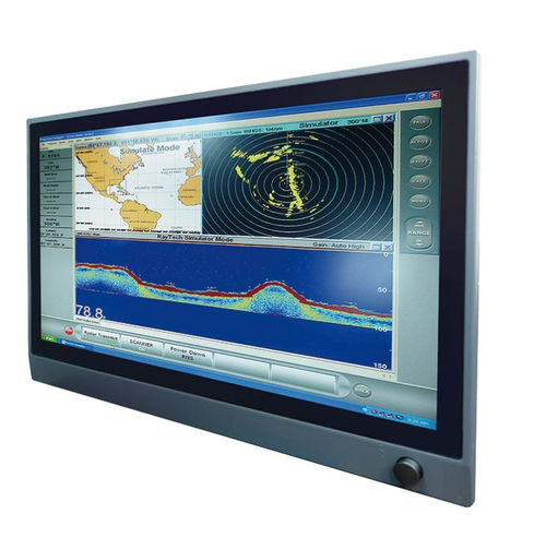 Монитор LCD - NPD2706 - Litemax Electronics Inc. - с мультисенсорным экраном / морской / 27"