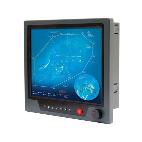 Монитор LCD - NPD1555 - Litemax Electronics Inc. - с резистивным сенсорным экраном / морской / 15"