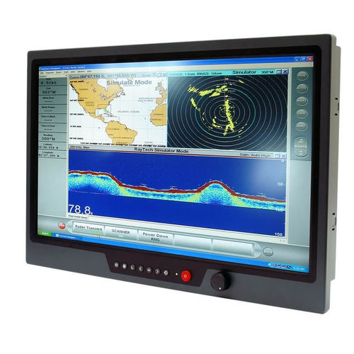 Монитор LCD - NPD2118 - Litemax Electronics Inc. - с резистивным сенсорным экраном / морской / 21,5"
