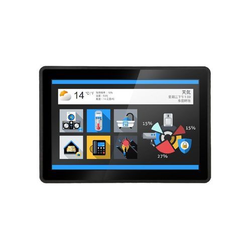 Монитор LCD - IPPD-1015-ADB0 - Litemax Electronics Inc. - со светодиодной подсветкой / с емкостным сенсорным экраном PCAP / промышленный