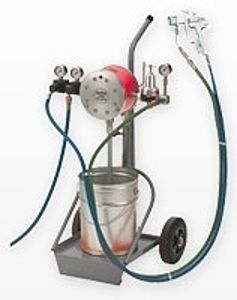 Насос с двойной мембраной - vario top spray - SATA GmbH & Co. KG - для краски / электрический / промышленный