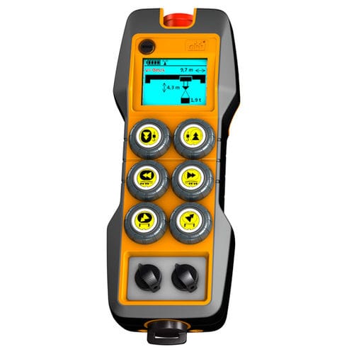 Пульт дистанционного управления с конфигурируемыми кнопками - PocketEvo-minor - NBB Controls + Components GmbH - радио / промышленный / для подъемного крана