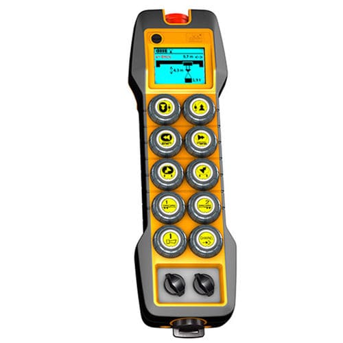 Пульт дистанционного управления с конфигурируемыми кнопками - PocketEvo-magna - NBB Controls + Components GmbH - радио / для мостового крана / промышленный